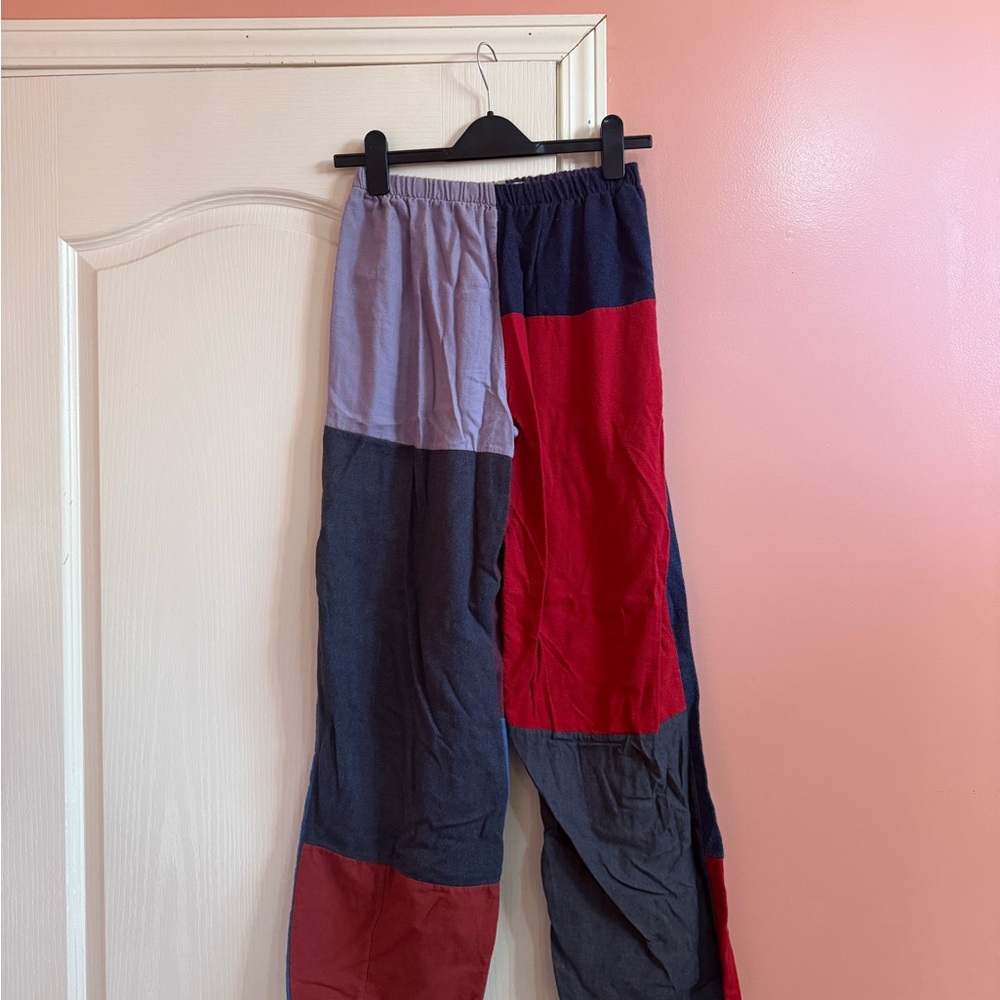 Urban Renewal Multicolour patchwork pants